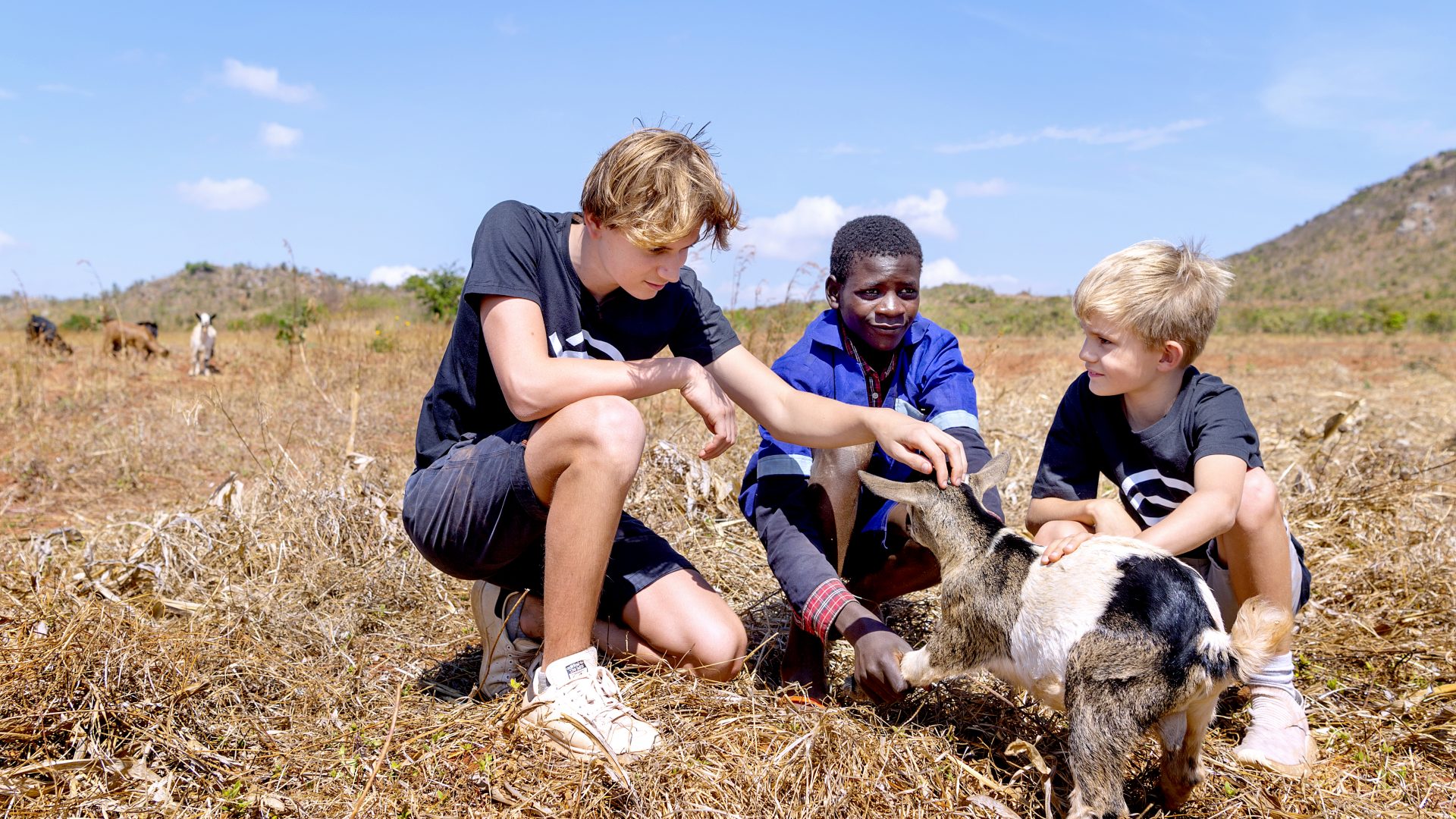 Annette Heick og familie i Malawi