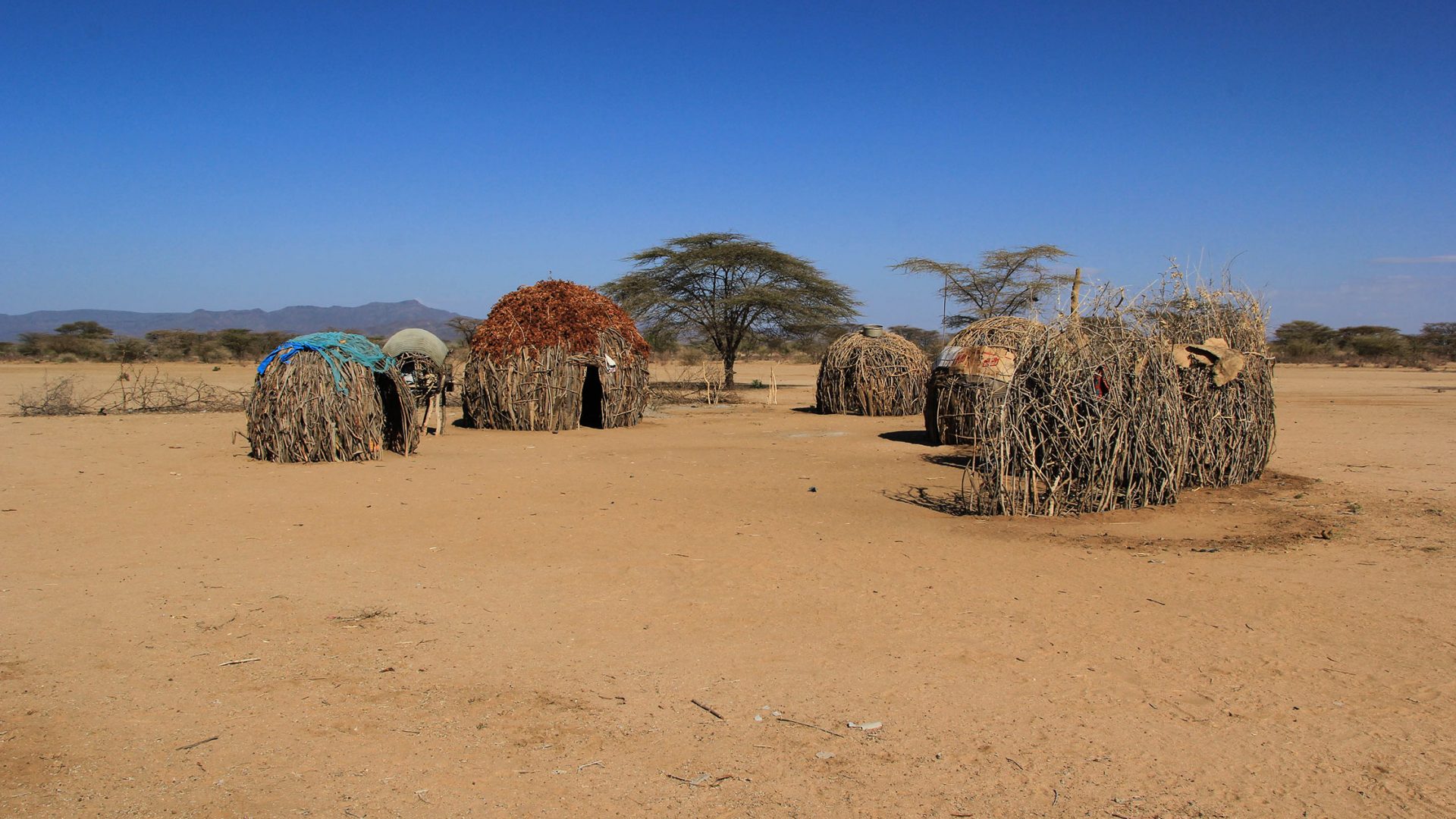 Tomme boliger i Kenya