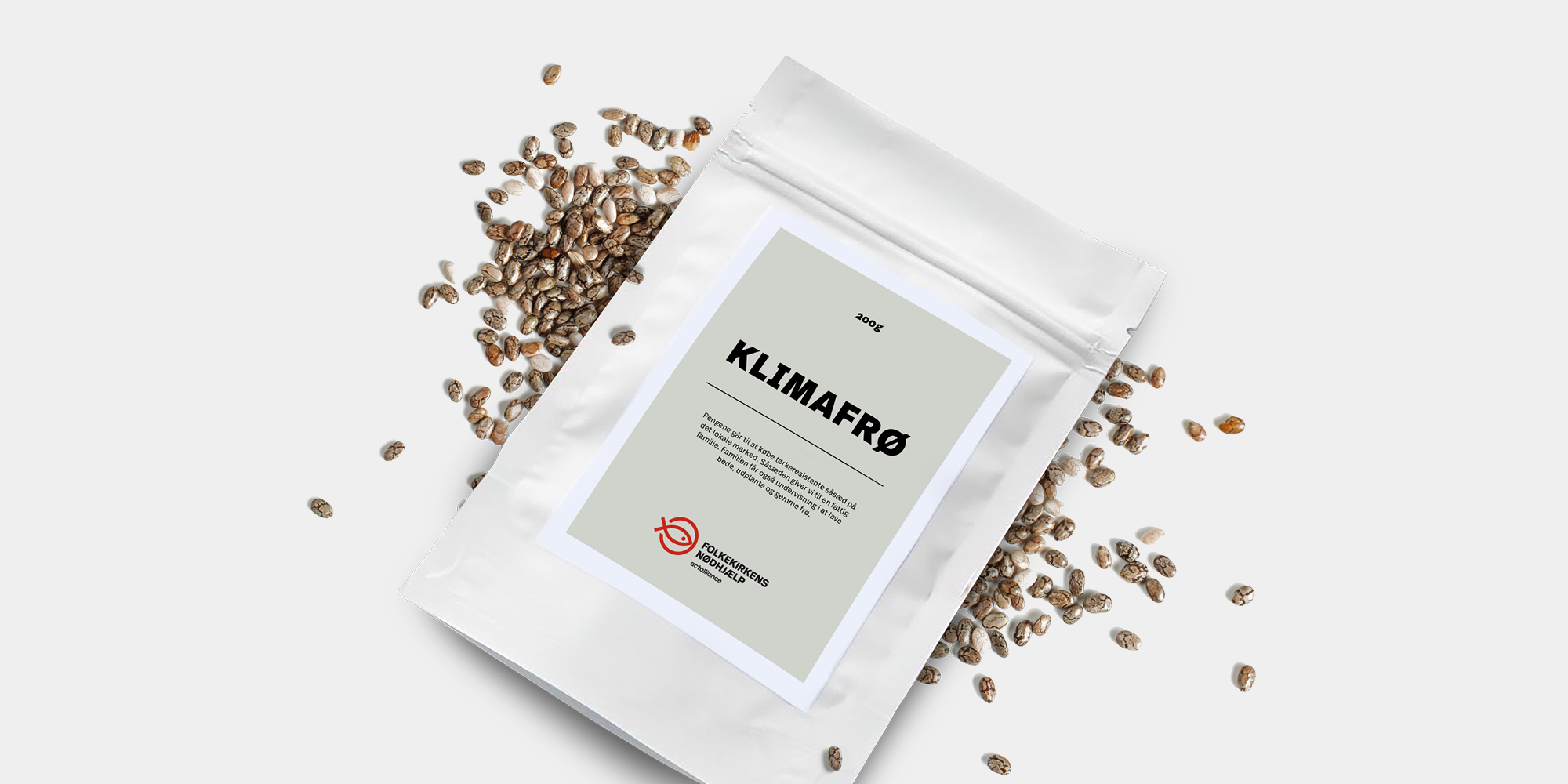 Produktbillede af en pose med klimafr&oslash;
