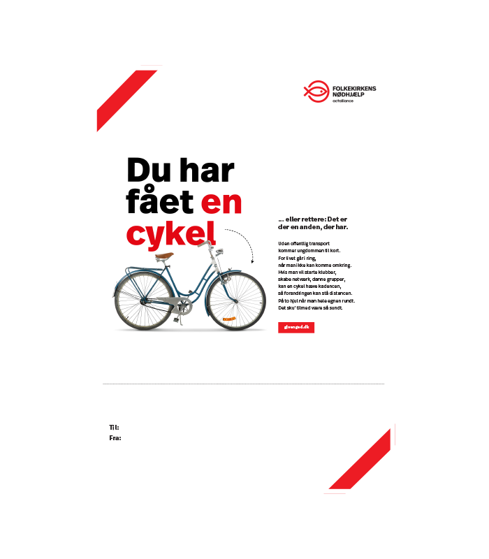 Giv en cykel print selv