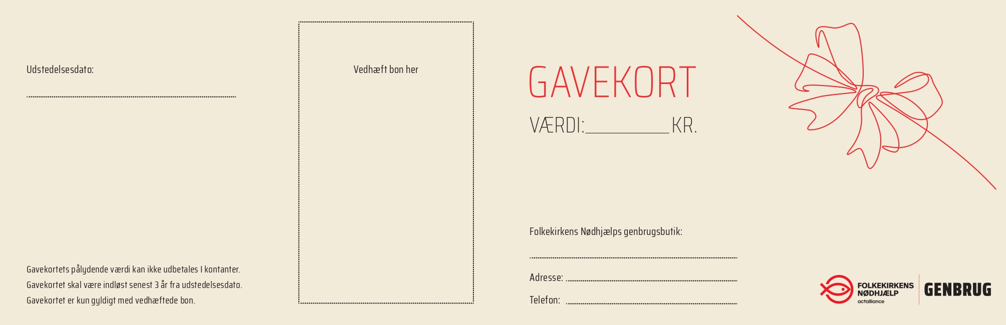 gavekort
